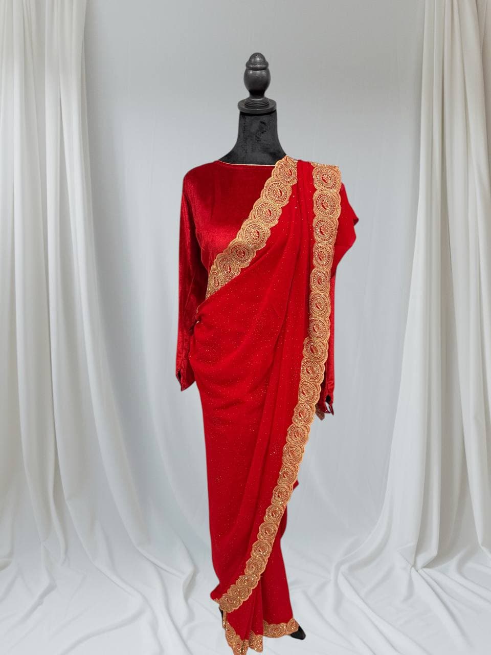 Red Saree